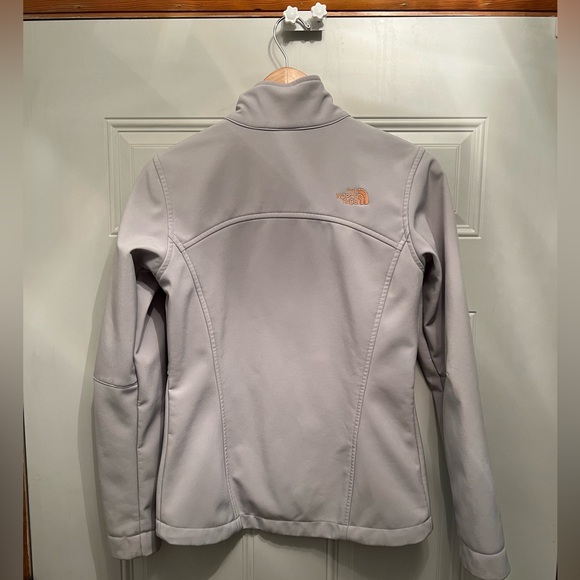 The North Face Apex Bionic Jacket Women Small High Rise Grey/Orange - Picture 2 of 6